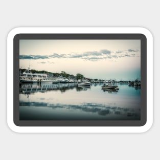 Falmouth Harbor, Cape Cod Sticker